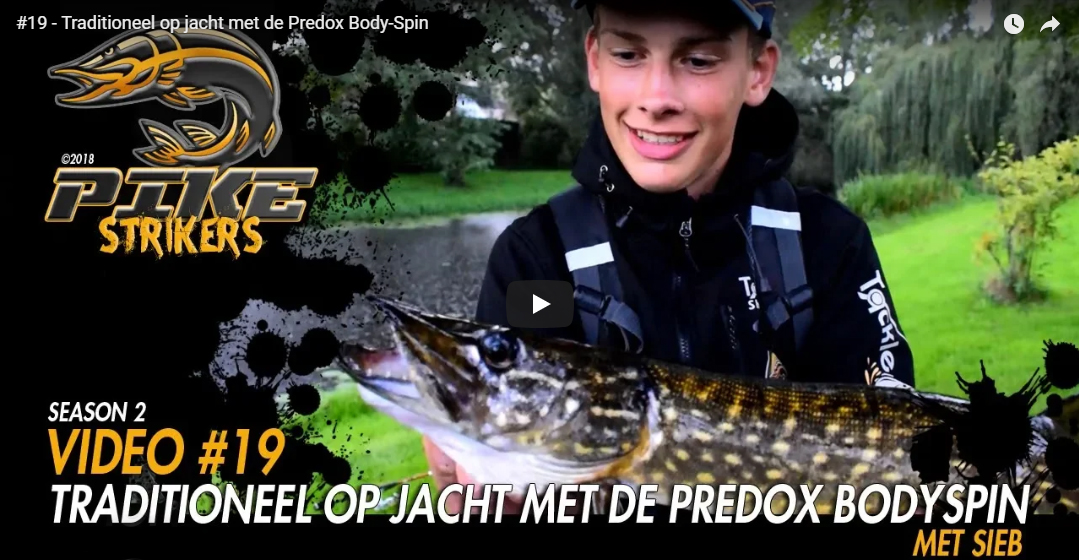 Pike Strikers – Traditioneel op jacht met de Predox Body-Spin